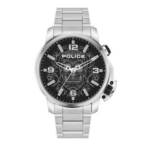 Police Gray Stainless Steel Dress Men's Watch
